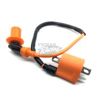 、‘【； CG ZJ Racing Performance Ignition Coil For 50Cc 125Cc 150Cc 200Cc D8TC High Pressure Coil ATV Quad Dirt Pit Bike Motorcycle