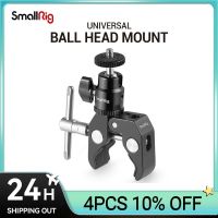 Smallrig DSLR Camera Super Clamp Holder W/ Ball Head Mount Hot Shoe Adapter For Gopro/Camera Light/Monitor Attachment 1124