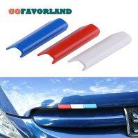 PVC Front Grille Grill Cover Trim France Flag Color Kit For Peugeot 301 4008 308 408