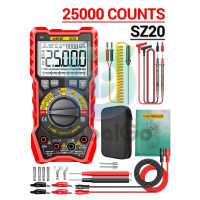 ANENG SZ20 25000นับ Professional Digital Multimeter ไฟฟ้า Acdc เครื่องวัดแรงดันไฟฟ้าสำหรับรถ Ohm Temp Capacitor