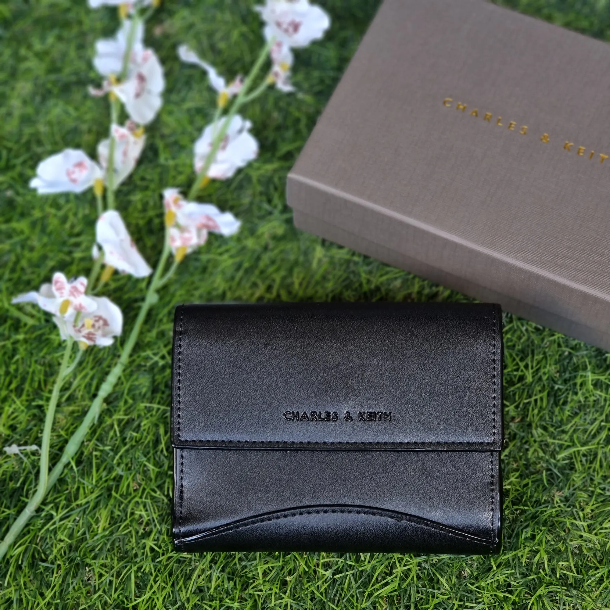 mini wallet charles and keith