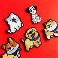 ☸ Cute Dogs - s Series 06 Iron-on Patch ☸ 1Pc DIY Sew on Iron on Badges Patches