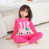 Kids Clothing Girl Boys Sleepwear Baby Cotton Pajamas Sets Children Cartoon Homewear Pyjamas Nightwear 2-13Years