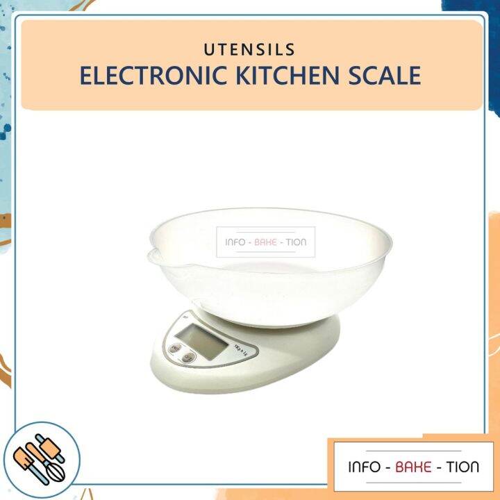 5kg Digital Kitchen Food Weighing Scale Lazada