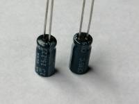 คาปาซิเตอร์ capacitor ตัวเก็บประจุ 22uf25v 85c