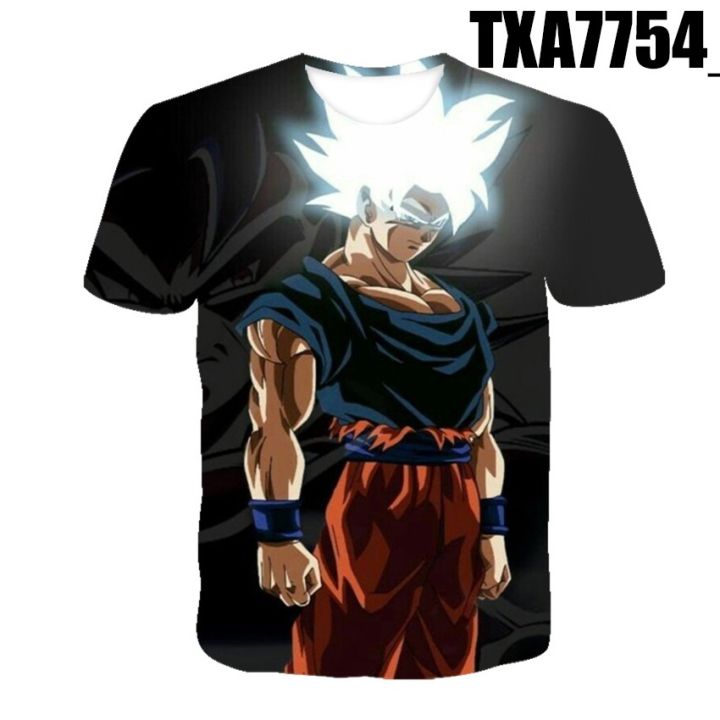 latest-mens-t-shirt-3d-printing-hip-hop-style-seven-dragon-ball-pattern-3d-printing-quick-drying-t-shirt