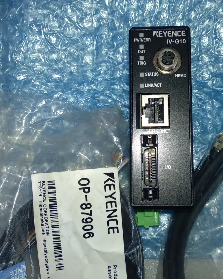 NEW KEYENCE Keyence Vision Sensor IV-G500MA+IVG10 +OP-87906+OP