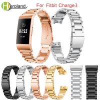 ∈✳♣ Replacement Luxury Stainless Steel Bands for Fitbit Charge 3 Wristbands Butterfly Closure Watch Band Strap For Fitbit Charge 4