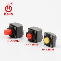 10Pcs New Kailh Mute button 6x6x7.3mm quare silent micro switch 6x6x4.3mm Tact Button Switch 6X6X9.5mm DPI keys