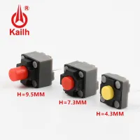 10Pcs New Kailh Mute button 6x6x7.3mm quare silent micro switch 6x6x4.3mm Tact Button Switch 6X6X9.5mm DPI keys