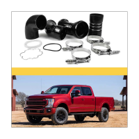 Intercooler Hose Turbocharger 667-300 Replacement Accessories for F-450 F-550 Super Duty 2011-2016 BC3Z6F073A,BC3Z6F073B