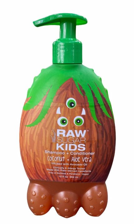 raw-sugar-kids-2-in-1-coconut-aloe-vera-shampoo-amp-conditioner-12-fl-oz-ราคา-450-บาท