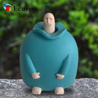 Smiling Finger Hand Erect Middle Finger Up Statue Figurines Home Office Decor