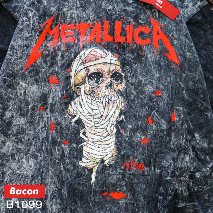 เสื้อยืด-metallica