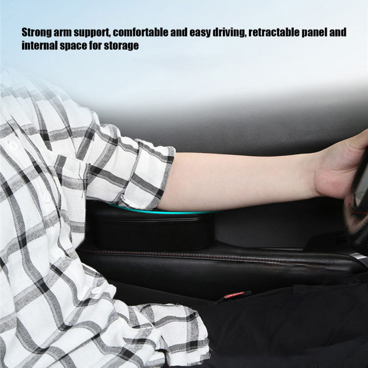 ที่วางแขน-rest-storage-auto-car-door-leather-arm-elbow-support-cket-retractable-panel-for-easy-storage-interior-tool