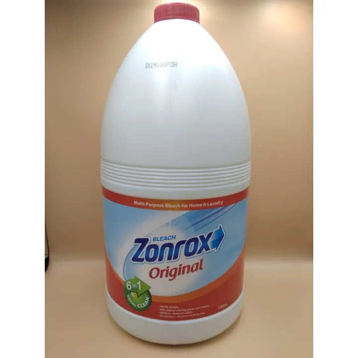 zonrox ZONROX BLEACH ORIGINAL 1 GALLON 3785ml Lazada PH