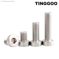 ◇✠✵ M2 M2.5 M3 M4 M5 M6 M8 M10 M12 DIN7984 304 Stainless Steel Hex Hexagon Socket Thin Low Short Profile Head Allen Cap Screw Bolt