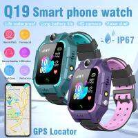 Q19 สําหรับเด็กของขวัญหน้าจอสัมผัสกีฬาสมาร์ทนาฬิกา GPS Tracker โทรศัพท์สายกันน้ําตําแหน่งกล้องเด็กนาฬิกาสมาร์ท