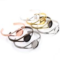 20mm 7 Colors Plated V Shape Bangle Settings Bracelet Cabochon Base Cameo Blank Bezel Tray High Quality Accessories DIY accessories and others