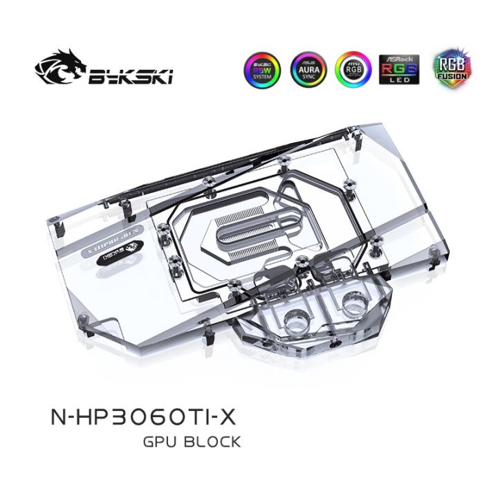 bykski-gpu-water-block-ใช้สำหรับ-battle-ax-ที่มีสีสัน-rtx3070ti-8g-วิดีโอ-การ์ด-gpu-หม้อน้ำระบายความร้อนทองแดง-rgb-sync-n-hp3060ti-x