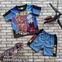 เสื้อชุดเด็กผู้ชาย  DinosaursX ของแท้ Size 1-2-3  และ S-XL (อายุ 1-3  ปีและ 6-10 ปี) พร้อมส่ง MX650464