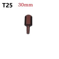 ดอกสว่านไขควงไขควง Torx แม่เหล็ก30/75มม. T20 T30 T40 T45 T50 T55ไขควงไฟฟ้าก้านหกเหลี่ยมสำหรับไขควงกระแทก