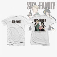 Anime Shirt - ETQTCo. - Spy x Family - Forger Family เสื้อยืดคอตตอนฤดูร้อน S-5XL