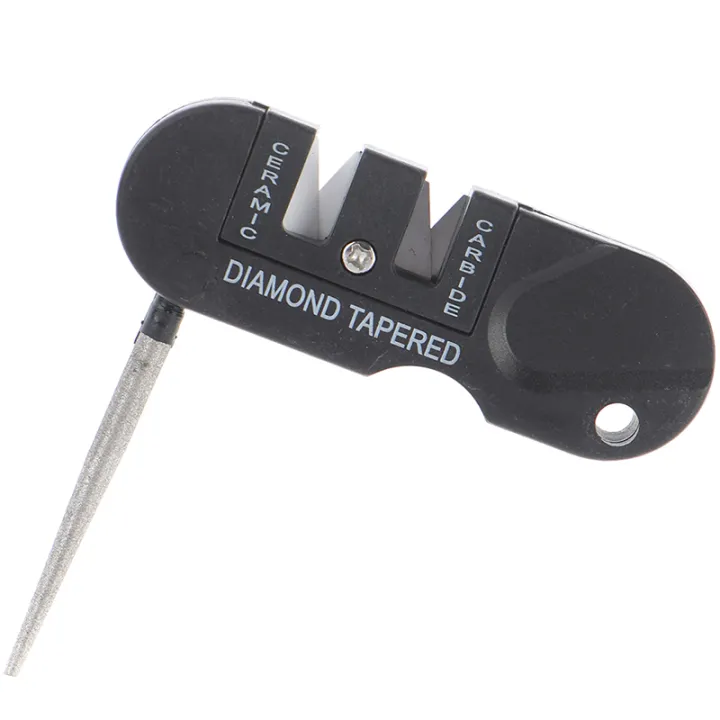 VVV Portable Tungsten Ceramic Carbide Knife Whetstone Sharpener Tool