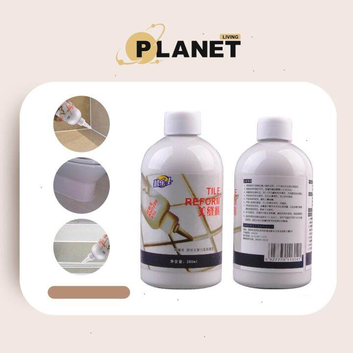 Tile Reform Waterproof White Color Tile Gap Reform AntiFungus Toilet