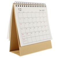 2024 Desk Calendar Standing Convenient Desktop Tabletop 2023 Novelty Decor Creative