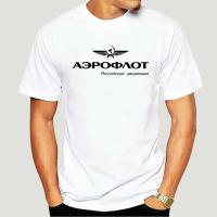 Free Shipping Mens New Fashion O-Neck Stylish Aeroflot Aviation Russe Pilote Aeroaviateur T-Shirts-4055D