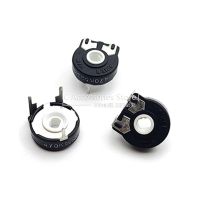 5PCS Variable Resistor PT15 470K B474 Horizontal Elliptical Hole Adjustable Potentiometer 3Pin Diameter 15MM