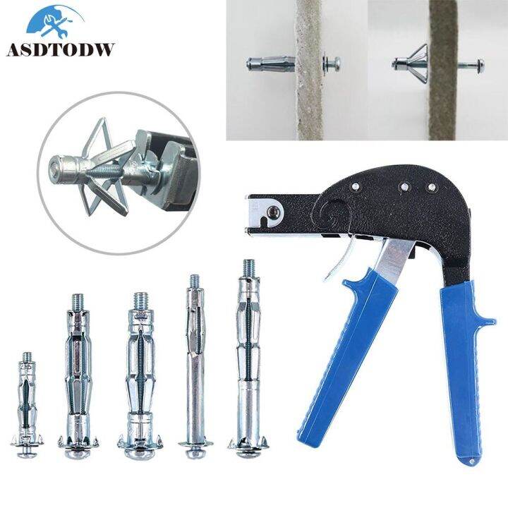Heavy Duty Gun Wall Anchor Metal Setting Tool Hollow Drive Wall Anchor