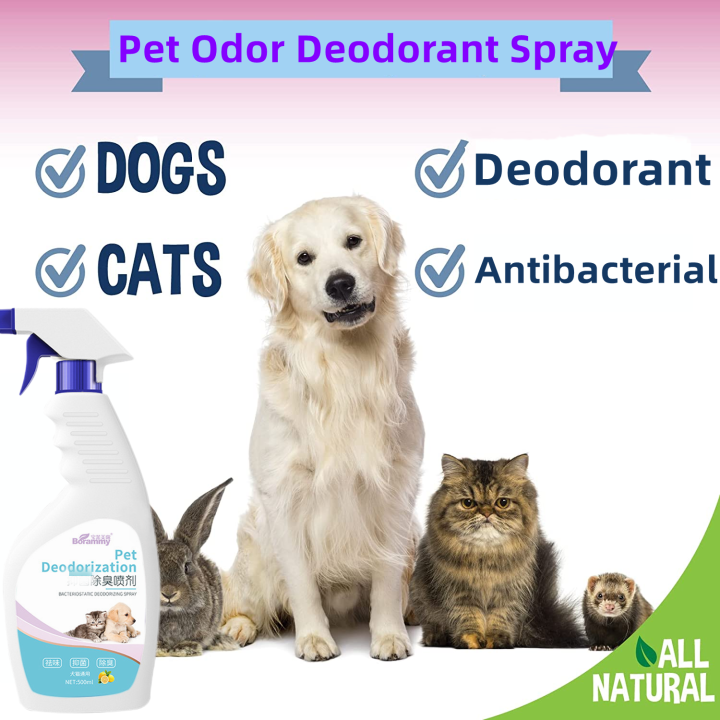 Space Pet 500ML Pet Deodorant Spray Eliminates Odors and ANTIBACTERIAL