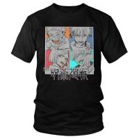 Kaisen Jujutsu Manga T Shirt Men Short Sleeve Cotton T-shirt Gojo Satoru Fushiguro Megumi Yuji Itadori Sorcery Tees Top Tshirts 4XL 5XL 6XL