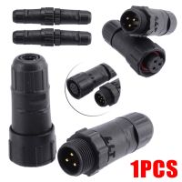 New Soldering Connector Plug Socket 3/4/5/6Pins Straight Electrical Cable Connectors IP68 Waterproof Socket Terminal Block Electrical Connectors