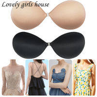 【♡Lovely girls house♡】เทปหน้าอกซิลิโคนชุดชั้นในที่มองไม่เห็นติดด้วยตนเองบน Push Up Bra สำหรับผู้หญิงราคาไม่แพง