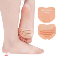 1 คู่ซิลิโคน Metatarsal Pads Toe Separator บรรเทาอาการปวดเท้า Orthotics นวดเท้า Insoles Forefoot ถุงเท้าเท้าเครื่องมือดูแล-lihaiyan4