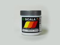 สีสกรีนเสื้อ สีสกรีนผ้า สียาง Scala สีขาว 0.5 ก.ก.