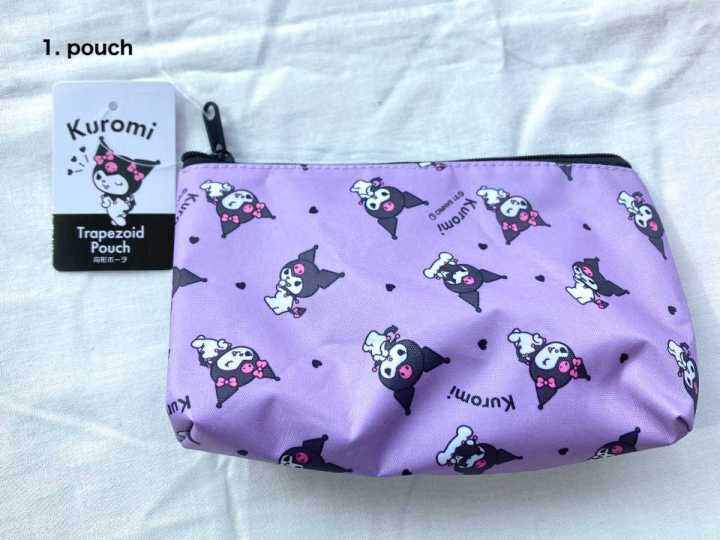 Daiso Sanrio Kuromi pouch Polyester from Japan Lazada.co.th