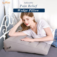 Inflatable Bed Pillow for Sleeping Travel Trip Vacation Wedge Pillow For Disabled Elderly Acid Reflux Patient