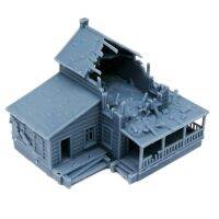 Outland Models Military Scenery Structure Destroyed Country House 1:144