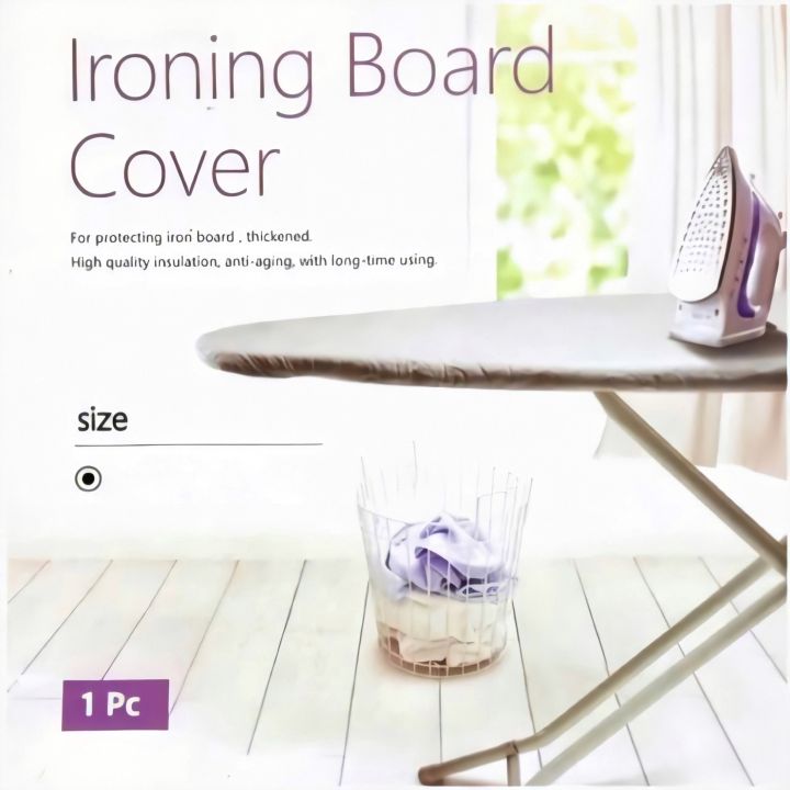 แผ่นรองรีด-ผ้าคลุมรองรีด-ironing-board-cover-size-140x50cm-ผ้ารองรีดผ้า-ผ้ารองรีดใหญ่-ผ้ารองรีด-ผ้ารองรีดโต๊ะ-ที่รองรีดผ้า-เนื้อหนา-รีดผ้าง่าย