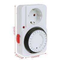 24H Mechanical Electrical EU Plug Program Timer Power Switch Socket Energy Saver