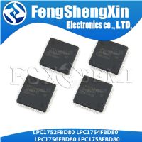 5pcs/lot LPC1752FBD80 LPC1754FBD80 LPC1756FBD80 LPC1758FBD80 microcontroller QFP-80 WATTY Electronics