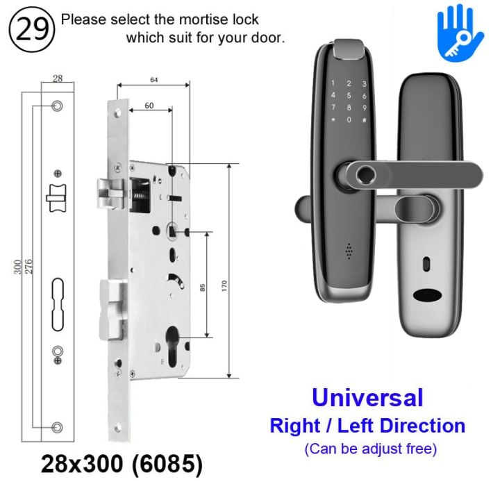 raykube-x8ล็อกประตูด้วยลายนิ้วมือไบโอเมตริกซ์แอป-bt-ttlock-สมาร์ทการ์ด-ic-ดิจิตอลความปลอดภัยในบ้านอิเล็กทรอนิกส์เข้าถึงรายการไร้กุญแจ