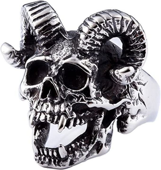 hip-hop-skull-ring-แหวนไทเทเนียมเหล็กกะโหลกศีรษะขนาดเล็ก-เครื่องประดับ-hip-hop-va1d