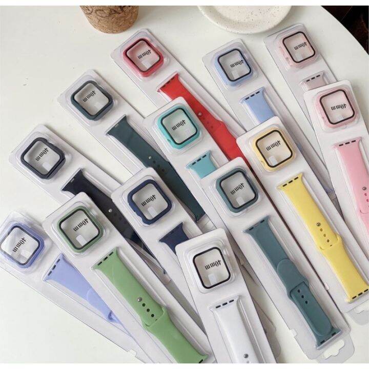 พร้อมส่ง-สายนาฬิกาข้อมือซิลิโคน-apple-watch-band-สําหรับ-apple-watch-band-38-มม-42-มม-sาคาต่อชิ้น-เฉพาะตัวที่ระบุว่าจัดเซทถึงขายเป็นชุด