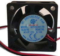 L3zm5f DFS402005H DFB402012L ที่ DFS402012H DC12V 5V 4ซม. พัดลมทำความเย็นเล็ก