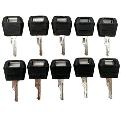 Cke CW】10Pcs high quality ignition D250 key D250 accessories for case skid steer loader Case international tractor 1835c skid
